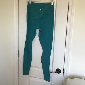 Lululemon Align Teal Leggings